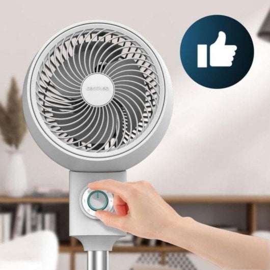 Ventilador Cecotec EnergySilence 900 Cyclone 35W 9" Oscilación y 3 velocidades