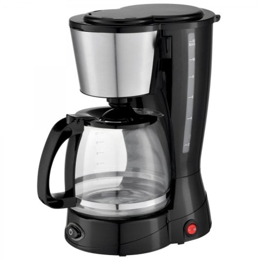 Grunekl CAF-NAROMA Cafetera de Goteo 1.5L 800W Negra
