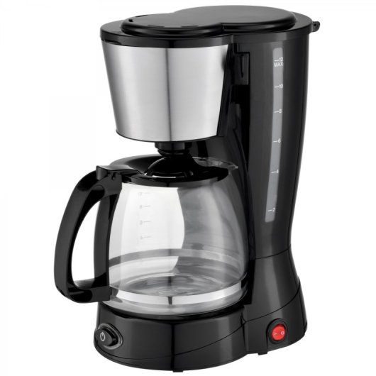 Grunekl CAF-NAROMA Cafetera de Goteo 1.5L 800W Negra