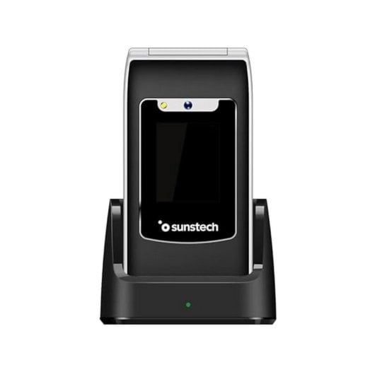 Sunstech CELT23BK Telemóvel Sénior com Botão SOS 2.4" Preto
