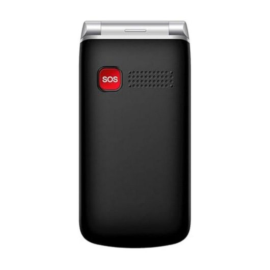 Sunstech CELT23BK Telemóvel Sénior com Botão SOS 2.4" Preto