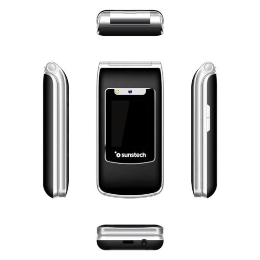 Sunstech CELT23BK Telemóvel Sénior com Botão SOS 2.4" Preto