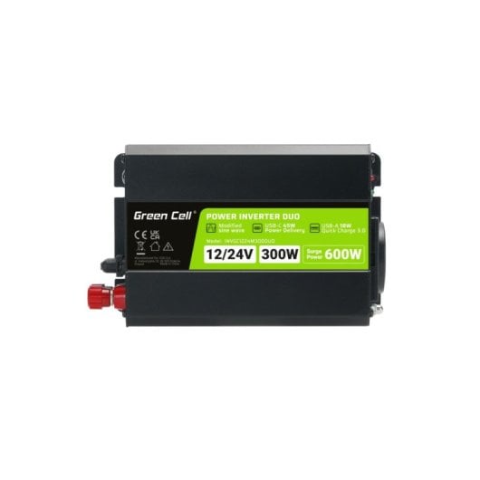 Adaptador de energia universal Green Cell Invgc1224m300duo e inversor 300 W