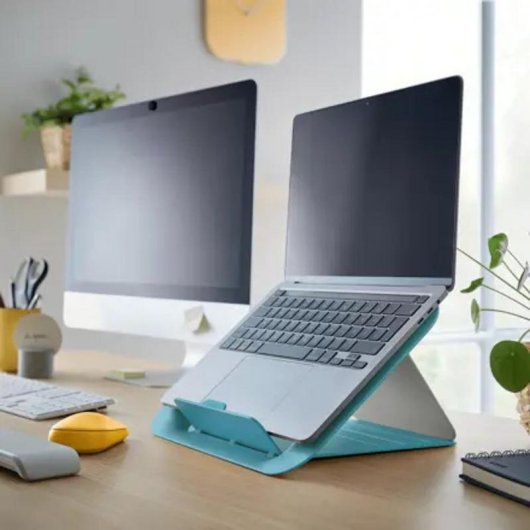 Supporto Portatile Leitz Ergo Cosy Reglabile Blu