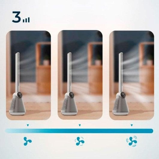 Ventilatore torre Cecotec EnergySilence 9890 Skyline Bladeless 50W LED 39"