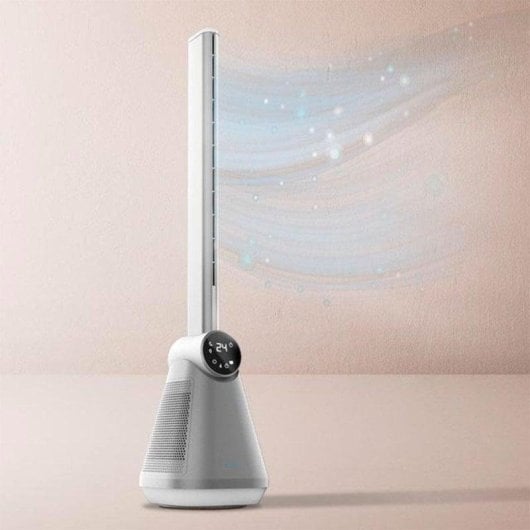 Ventilatore torre Cecotec EnergySilence 9890 Skyline Bladeless 50W LED 39"