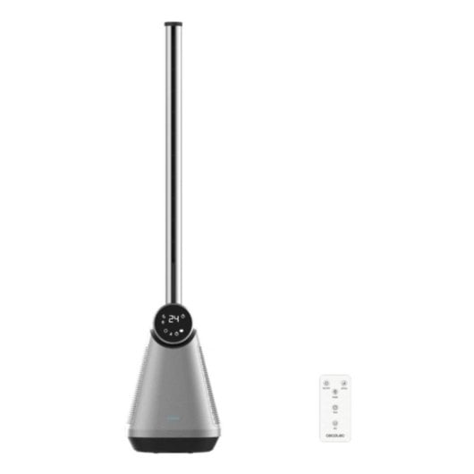Turmventilator Ohne Flügel Cecotec EnergySilence 9890 Skyline 50W 3 Stufen Fernbedienung LED