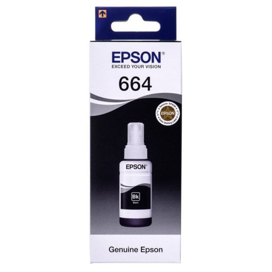 Epson T6641 schwarze Tintenflasche 70 ml