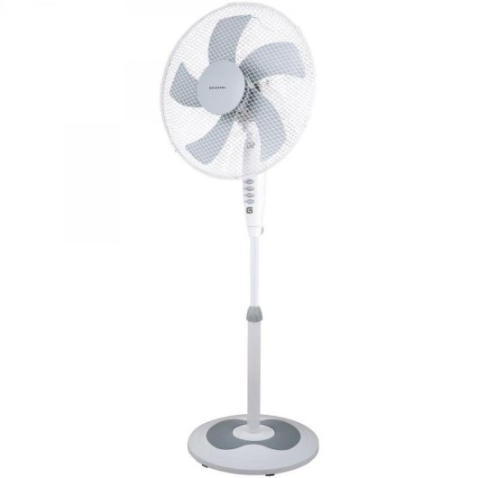 Ventoinha de Pé Grunkel FAN-165R 50W 40cm 3 Velocidades Temporizador Silenciosa Altura Regulável