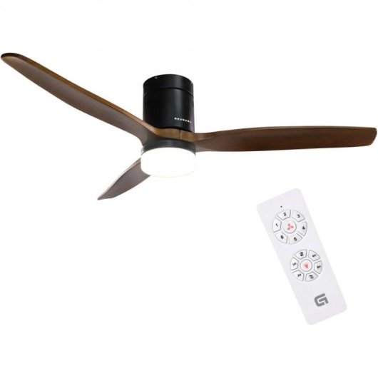 Ventoinha de Teto com Luz Grunkel SKYWIND-52WN 40W 132cm 6 Velocidades Comando