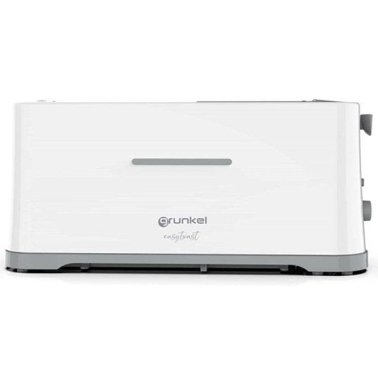 Grille-pain Grunkel TS-40 EASYTOAST 1 Fente extra-large 980 W 7 Niveaux Tiroir ramasse-miettes Blanc