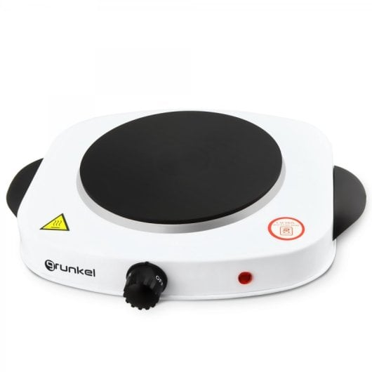 Grunkel EHP-118 Fogão Elétrico de 1 Zona 1500W Branco