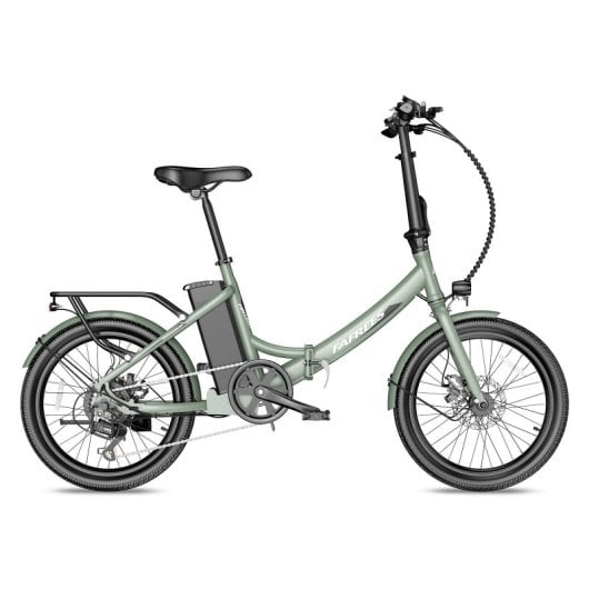 Fafrees F20 Vélo Électrique Léger 250W Moteur Batterie 36V/16.75Ah Autonomie 130km Vert Foncé