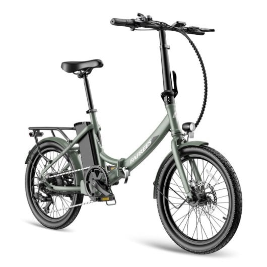 Fafrees F20 Vélo Électrique Léger 250W Moteur Batterie 36V/16.75Ah Autonomie 130km Vert Foncé