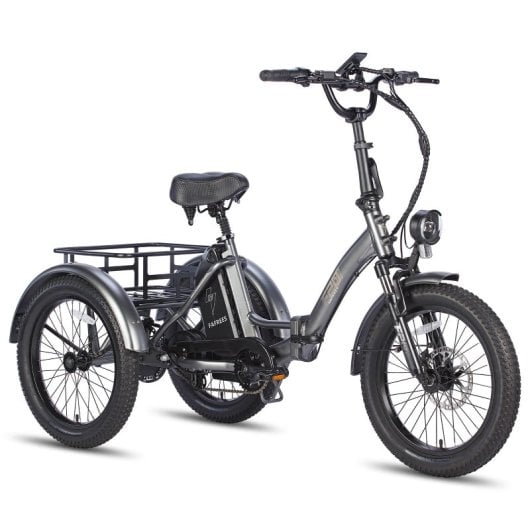 Fafrees F20 Mate Bicicleta Elétrica Motor 500W Bateria 48V/18.2Ah Autonomia 110km Cinzenta