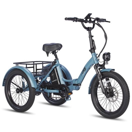 Fafrees F20 Mate Vélo Électrique 500w Moteur Batterie 48V/18.2Ah Autonomie 110km Bleu