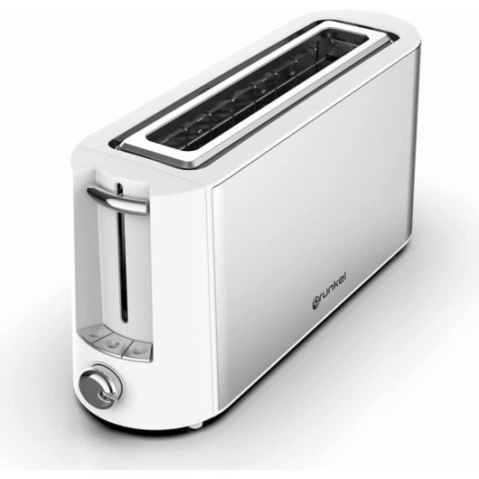 Tostapane Grunkel TS-MAXISTEEL con slot extra largo 1000 W Bianco