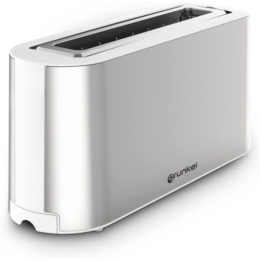 Tostapane Grunkel TS-MAXISTEEL con slot extra largo 1000 W Bianco