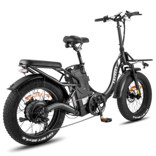 Fafrees F20 X-Max Bicicleta Elétrica Dobrável Motor 750W Bateria 48V/30Ah Autonomia 180km Preta