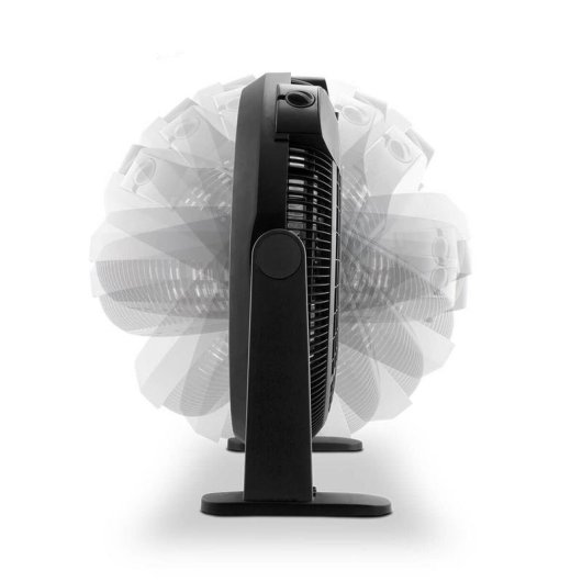 Ventoinha de Chão Industrial Haeger Hover Wind 90W 50cm 3 Velocidades Inclinação Silenciosa