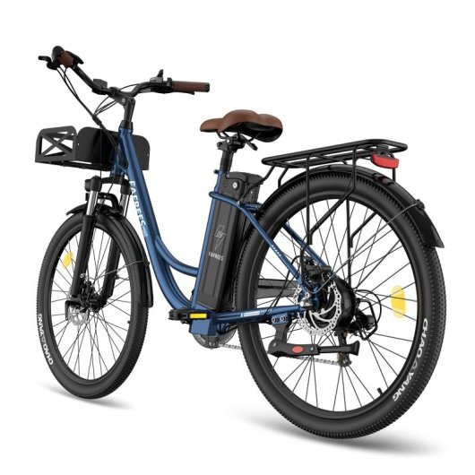 Fafrees F26 Lasting Bicicleta Eléctrica Motor 250W Batería 36V/20.3Ah Autonomía 160km Azul
