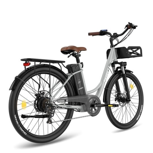 Fafrees F26 Langlebiges Elektrofahrrad 250W Motor 36V/20,3Ah Akku Reichweite 160km Grau