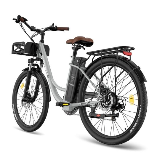 Fafrees F26 Langlebiges Elektrofahrrad 250W Motor 36V/20,3Ah Akku Reichweite 160km Grau