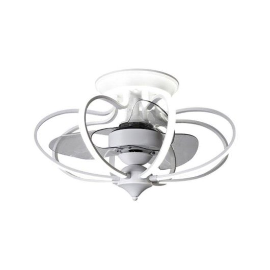 Ventoinha de Teto Bel Air Home Kai 120W LED 60cm Branco Comando