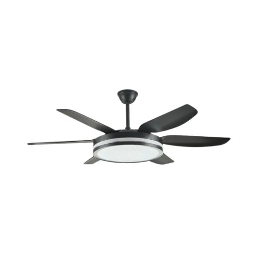Bel Air Orion Ventilador de Techo con Luz y Mando a Distancia 72W 132cm Negro