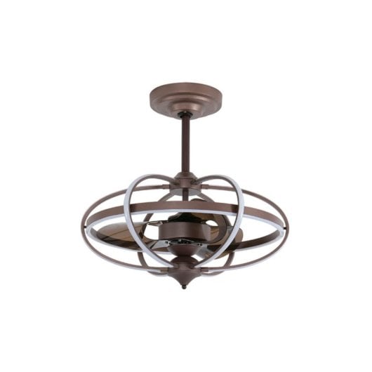 Lumit Imbat Ventilador de Techo con Luz y Mando a Distancia 152W 65cm 3 Aspas
