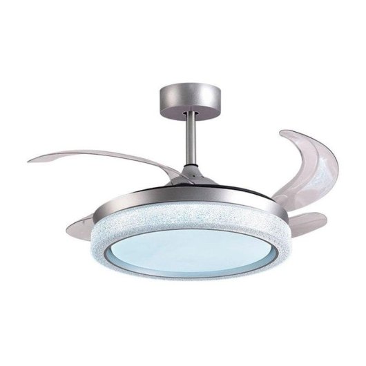 Ventilador de techo Bel Air Acanto 72W LED 4 aspas retráctiles mando