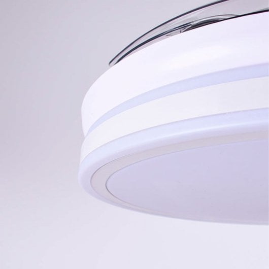 Bel Air Asgard Ventilador de Techo con Mando a Distancia 72W 108cm Aspas Retráctiles Blanco