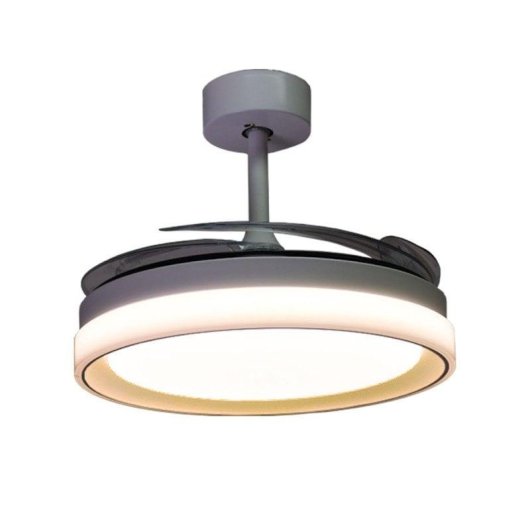 Ventilateur de plafond Bel Air Kigali LED 72W 108cm télécommande blanc