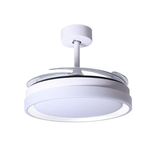 Ventilateur de plafond Bel Air Kigali LED 72W 108cm télécommande blanc