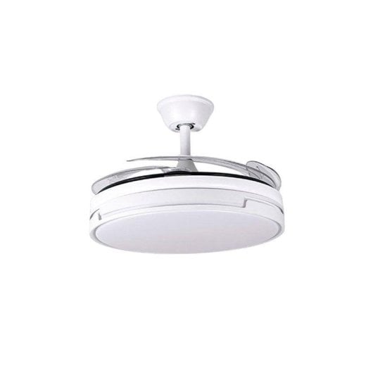 Ventilatore da soffitto Bel Air Robin 72W LED 108cm telecomando bianco