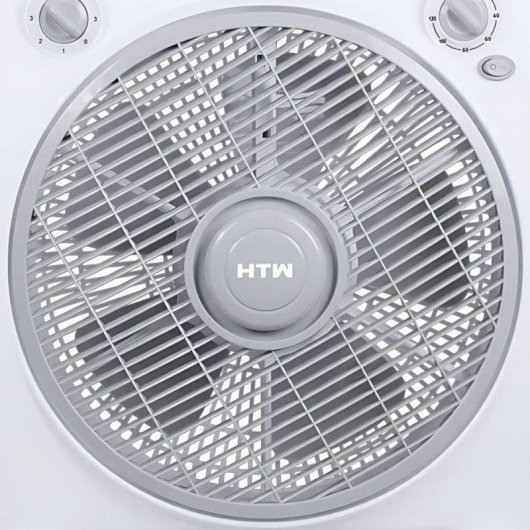 Ventoinha de Chão HTW VS45KY 45W 5 Pás 3 Velocidades Silenciosa Comando