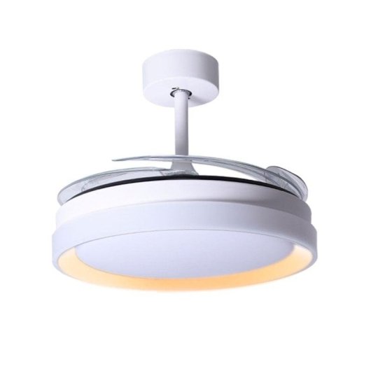 Ventilateur de plafond Bel Air Kigali 72W LED 108cm Blanc Or Télécommande