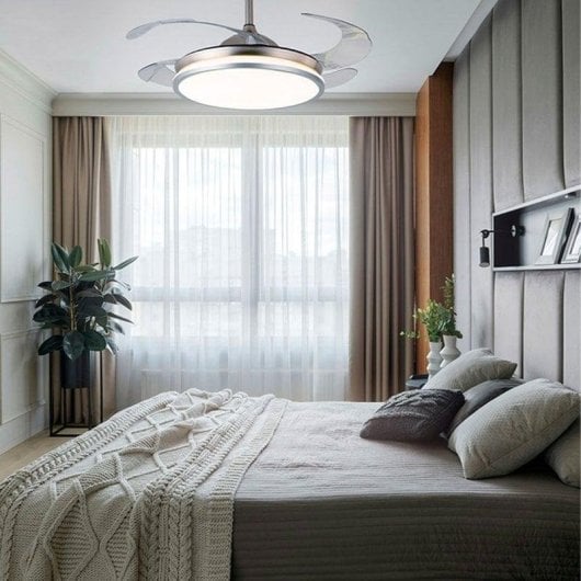 Ventoinha de teto Bel Air Dune 72W 108cm LED com comando