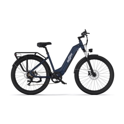 OneSport OT05 Bicicleta Eléctrica Motor 250W Batería 36V/18.2Ah Autonomía 60km Ruedas 27.5" Azul