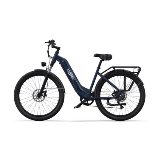 OneSport OT05 Bicicleta Eléctrica Motor 250W Batería 36V/18.2Ah Autonomía 60km Ruedas 27.5" Azul