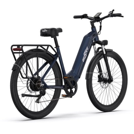 OneSport OT05 Bicicleta Eléctrica Motor 250W Batería 36V/18.2Ah Autonomía 60km Ruedas 27.5" Azul