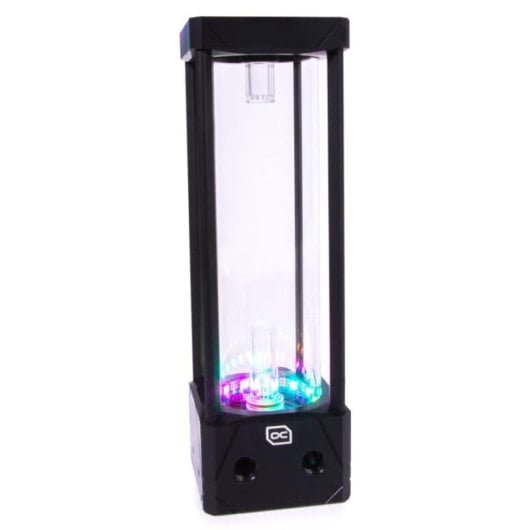 Alphacool Eisbecher Aurora RGB Depósito de Expansión con Bomba de Agua