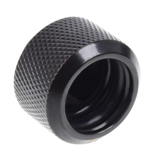 Alphacool Eiszapfen Pack 6 Racores de Compresión para Tubo Rígido 16/10mm Negros