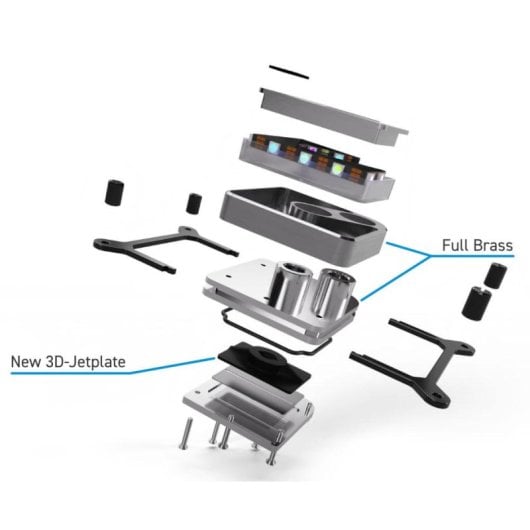 Alphacool Core 1 Bloque de Refrigeración Líquida para CPU