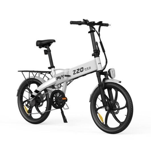 PVY Z20 Pro Bicicleta Eléctrica Motor 250W Batería 36V/10.4Ah Autonomía 80km 20" Blanca
