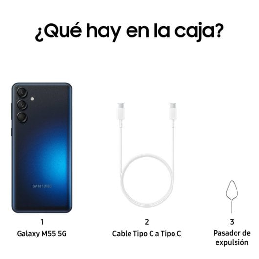 Samsung Galaxy M55 5G 8/128 Go Noir