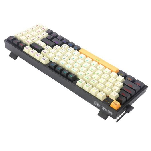 Redragon K636CLO-RGB Kitava Teclado Mecánico Gaming Switch Red Negro Teclado Inglés