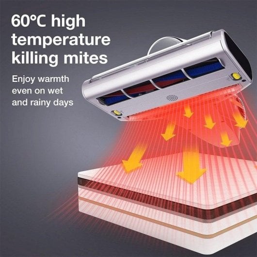 Aspirador de Mão Jimmy BX7 Pro 700W Filtro UV Antiácaros 0.5L Cinza