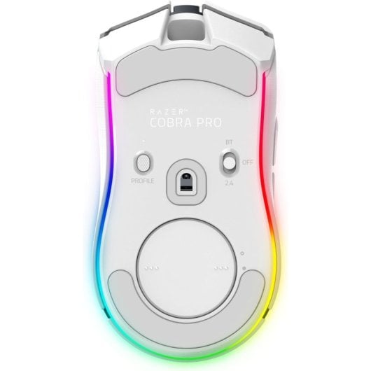 Mouse da gioco wireless Razer Cobra Pro RGB 30000 DPI bianco