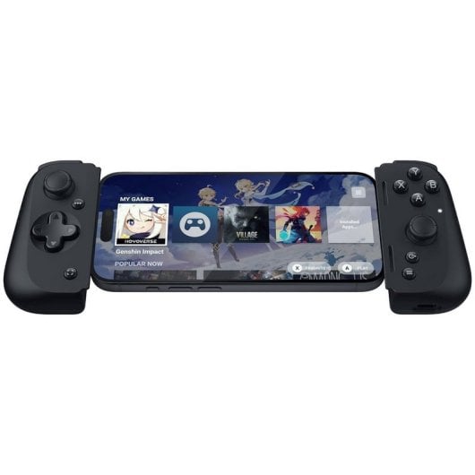 Manette de jeu USB-C Razer Kishi V2 pour iPhone/Android, noire